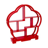 Maxbell Wooden Dessert Display Shelf Cabinets Rack for Carving Crafts Office Dessert