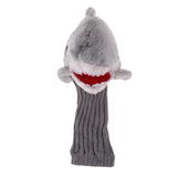 7xLong Neck Shark Golf Head Cover Headcover for 460 cc Wood Driver Protector