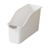 Maxbell Kitchen Cabinet Organizer Bin Versatile Container for Cabinet Office Kitchen High White S