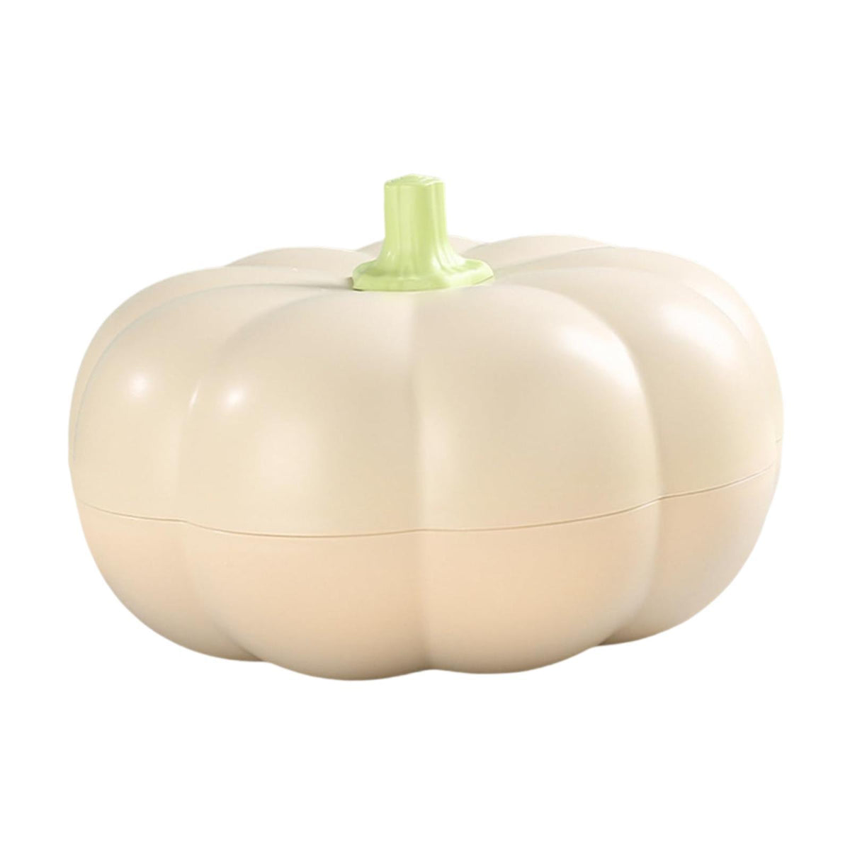 Maxbell Divided Serving Tray Pumpkin Snack Holder Serving Bowl for Dried Fruits Nuts Beige