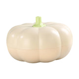 Maxbell Divided Serving Tray Pumpkin Snack Holder Serving Bowl for Dried Fruits Nuts Beige