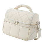 Maxbell Insulated Cooler Bag Food Container Lunch Cooler Tote for Office Hiking Trip Beige