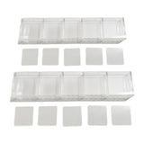 Maxbell Straw Holders Dispenser Reusable Office Pantry Coffee Stirrers Bar Organizer