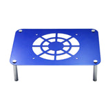 Maxbell Routers Cooling Base Stable Routers Cooling Rack for Home Studio Sturdy Room Blue