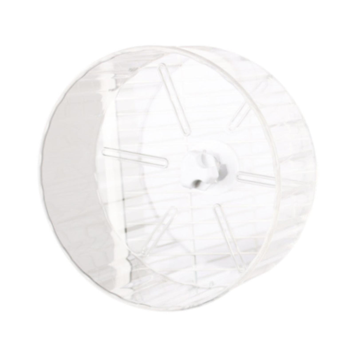 Maxbell Hamster Wheel Quiet Interactive Jogging Wheel for Small Animal Hedgehogs Rat Clear