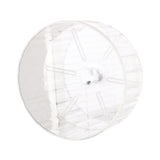 Maxbell Hamster Wheel Quiet Interactive Jogging Wheel for Small Animal Hedgehogs Rat Clear