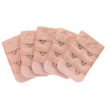 Maxbell Bra back band extension buckles for Women Black+Beige