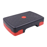 Maxbell Aerobic Exercise Step Fitness Equipment for Women Men Indoor Cardio Strength Red Black