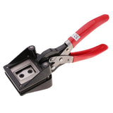 Maxbell Steel Handheld Passport ID License Photo Picture Punch Cutter 22x32mm/0.87x1.26inch Right Corner Photo Punch Cutter Cutting Tools - Aladdin Shoppers
