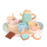 Maxbell Kids Tea Party Set Interactive Game Teacups Pretend Play Kitchen Accessories Style E