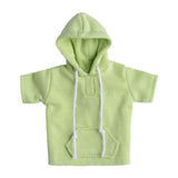 1/12 Scale Men's Hoodie Clothing Toy Cloth Cosplay Multifunctional Accessory Green
