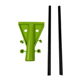 Maxbell Watering Can Sprinkler Attachment Simple Assembly Multipurpose Water Divider Green