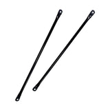 Maxbell 2Pcs Swing Replacement Bar Metal for Swing Pole Outdoor Equipment Swing Set 100 cm Black