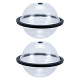 Maxbell 2x Ice Ball Makers Handmade Summer Cocktails Coffee Shop Bar Ice Cube Moulds