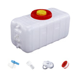 Maxbell Water Container Kit Multifunction Water Bucket for Fishing Traveling Outdoor 150L Double Lid