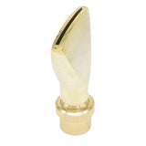 Maxbell 2Pcs Brass Fan Shape Fountain Nozzle Spring Sprinkler Spray Head Pond Garden