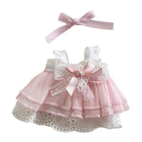 Maxbell Doll Skirt Cosplay Stuffed Doll Clothes for 15cm/17cm Pendant Keychain Dolls