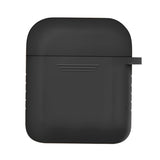 Maxbell Silicone Cover Charger Skin Cases Wireless Headphones Protector Shockproof for AirPods Black - Aladdin Shoppers
