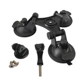Maxbell Action Camera Suction Cup Car Mount with Adapter for Stainless Steel Surface With screw rod