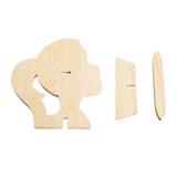 Maxbell Wooden Eyeglass Spectacle Holder Eyewear Stand for Living Room Entryway Gift Woman