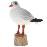 Maxbell 3 Inch Plastic Black-headed Gull Wild Animal Figurine Toy for Kids Toddlers, Kids Birthday Christmas Gift Home Desk Decor - Aladdin Shoppers