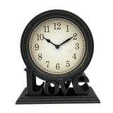 Maxbell Desk Clock European Style Classic Decorative Retro for Table Kitchen Bedside Style B