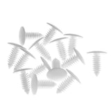 Maxbell 500pcs Nylon Christmas Tree Retainer Clips Fasteners for GM 1595864 1605396