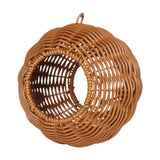 Maxbell Bird Hammock Nest Woven Cage Accessories Birds Cage for Macaw Budgie Finches Screw Fixing