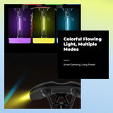Bike, Waterproof light-emitting diode Rear Light, Night Riding, Kids, Highway Terrain Upgraded Sensor Seatpost Bracket