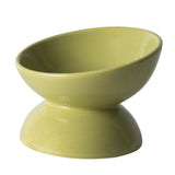 Elevated Cat Food Bowl Kitten Supplies Feeding Raised Tilted Pet Feeder - Aladdin Shoppers