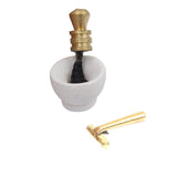 Maxbell 1/12 Dollhouse Miniature Bathroom Furniture Shaver Brush Set Accessory