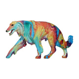 Maxbell Maxbell Dog Sculpture Statue Home living Room Kids Room Desk Bedroom Crafts style d