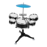 Maxbell Kids Drum Set Compact Jazz Drum Kit for Boys Girls Concert Stage Performance Black
