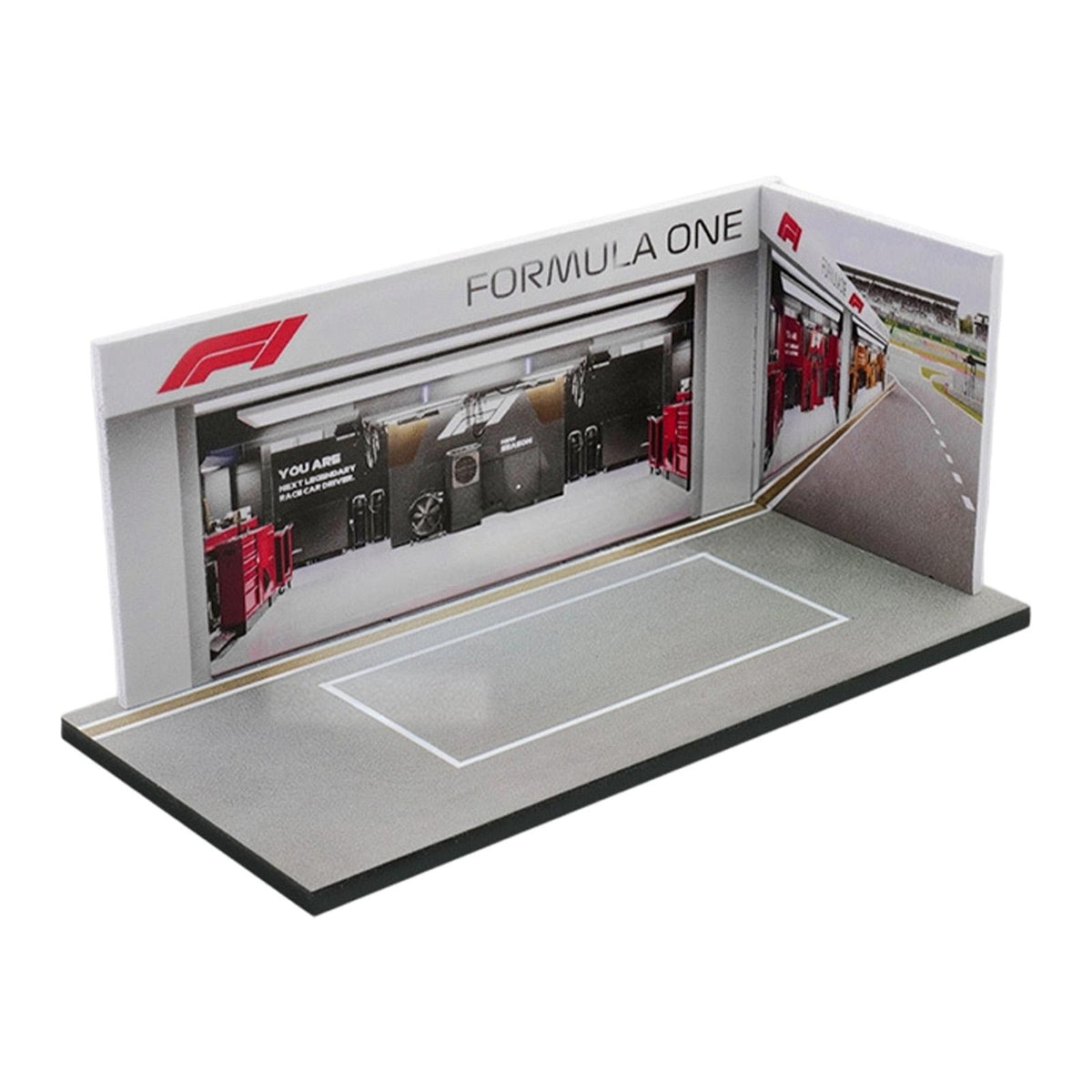1/64 Car Garage Model Scene Display Case Desk Protection Diecast Car Storage