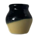 Maxbell Ceramic Vase Fridge Magnets Diy Vase Model for DIY Projects Cabinet Door Black Yellow