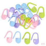 Maxbell 200pcs Plastic Knitting Stitch Crochet Locking Stitch MARKERS Holders