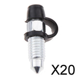 Maxbell 20xM8 x 1.25mm Motor Brake Caliper Bleed Screw Nipple