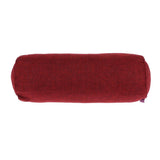 Maxbell 2pcs Neck Roll Bolster Pillow Round Massage Footrest Cushion Purple/Red
