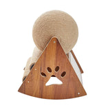 Cat Scratching Ball Stable Durable Multifunctional for Indoor Cats 25cmx20cmx28cm - Aladdin Shoppers