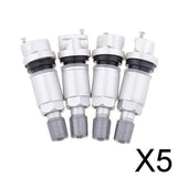Maxbell 5x4X Car TPMS Tyre Pressure Sensor Valve Repair Kit for Mazda Jeep Land Rover