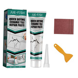 Maxbell 2xTile Repair Paste Quick Drying Household Tool Portable for Home Bedroom Floor