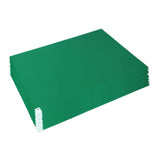 Maxbell 10Pcs Sticky Mat for Cleanroom Portable Walk Off Mat for Hotels Home Rentals green
