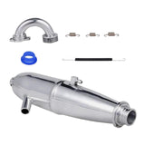 Maxbell RC Car Exhaust Pipe Stable Accessories Easy to Install Spare Part for 1/8 RC