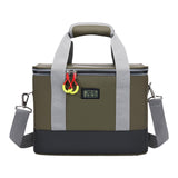 Maxbell First Aid Bag Empty Compact Medical Storage Bag for Workplace Outdoor Office Green