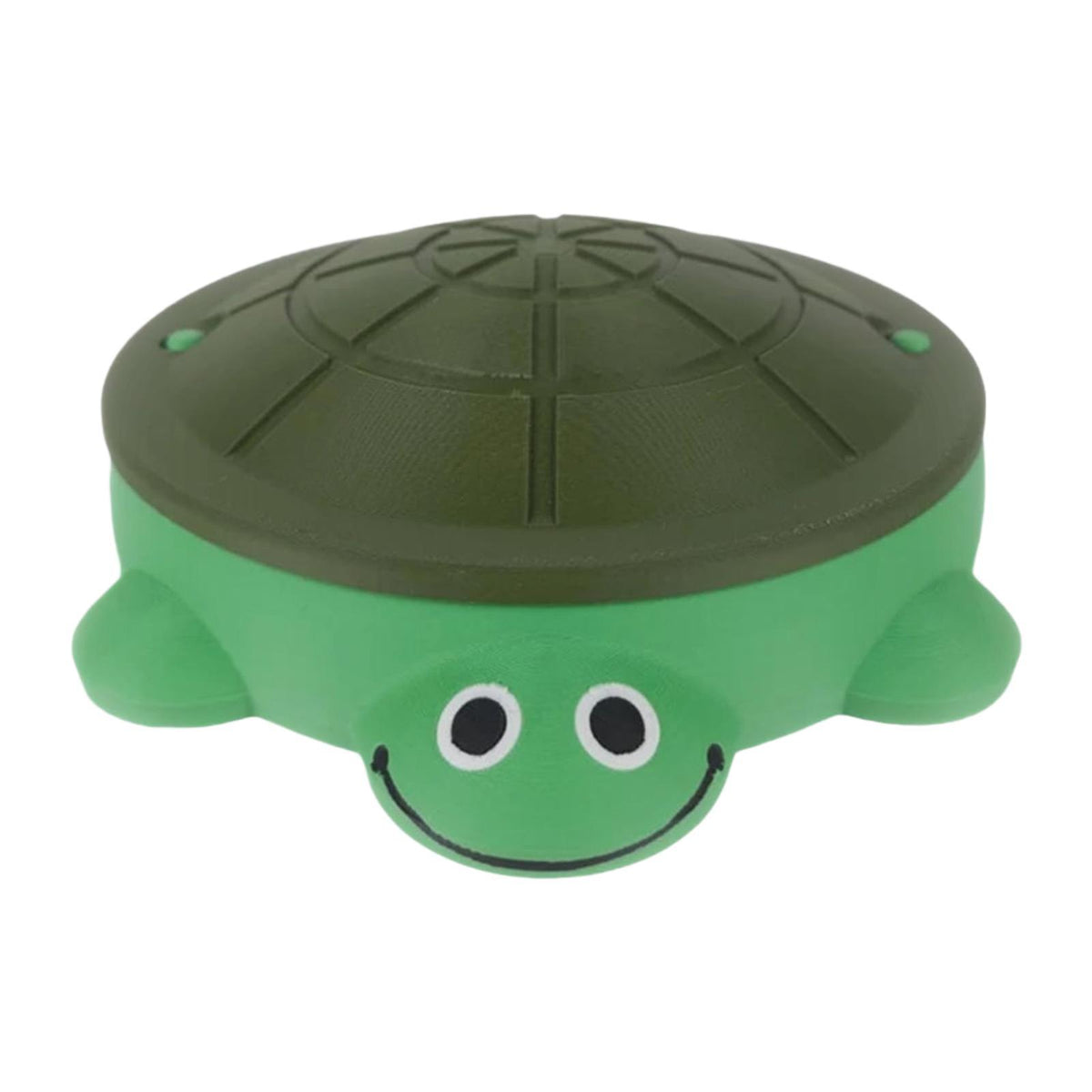 Maxbell Turtle Sandbox with Lid Compact Comfortable Beach Toy for Park Travel Garden