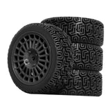 Maxbell 4 RC Wheel and Tire 12mm Hex DIY Accessory for 1/10 XV02