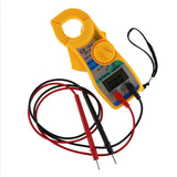 Maxbell Maxbell Digital LCD Clamp Multimeter Voltmeter Ammeter Ohmmeter Volt Tester Yellow
