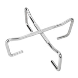 Maxbell Camping Cooking Pot Stand Rack Portable for Hiking Picnic Multipurpose Silver