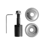 Maxbell Grinding Wheel Shaft Buffing Arbor Threaded Shaft for Hair Wheel Fiber Wheel 14mm 101g