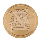Maxbell Retro Sealing Wax Classic Initial Wax Seal Stamp Wooden Alphabet Letter Z - Aladdin Shoppers